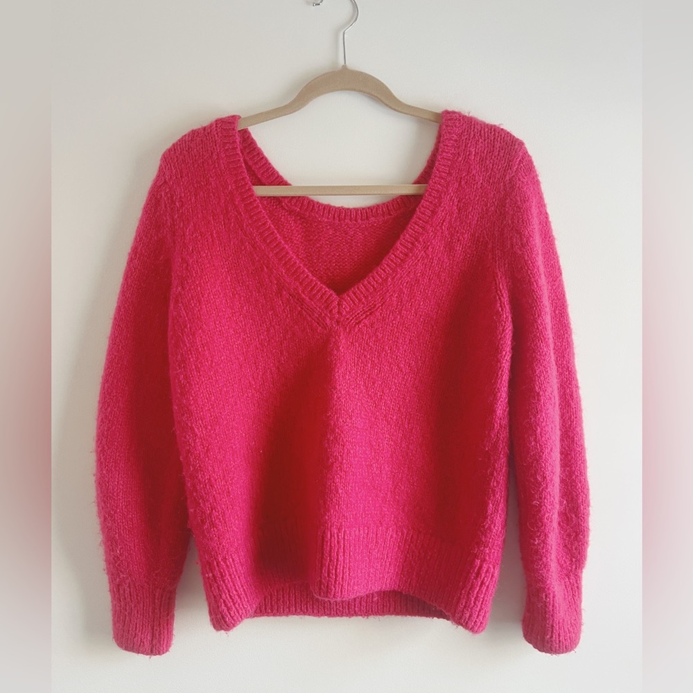 & Other Stories Wool Blend Pink Sweater in XS